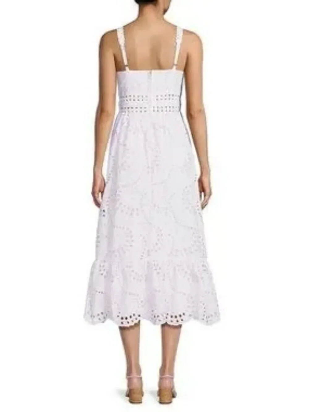 Lilly Pulitzer - Tiah Midi Dress - 6 / Resort White - New With Tags